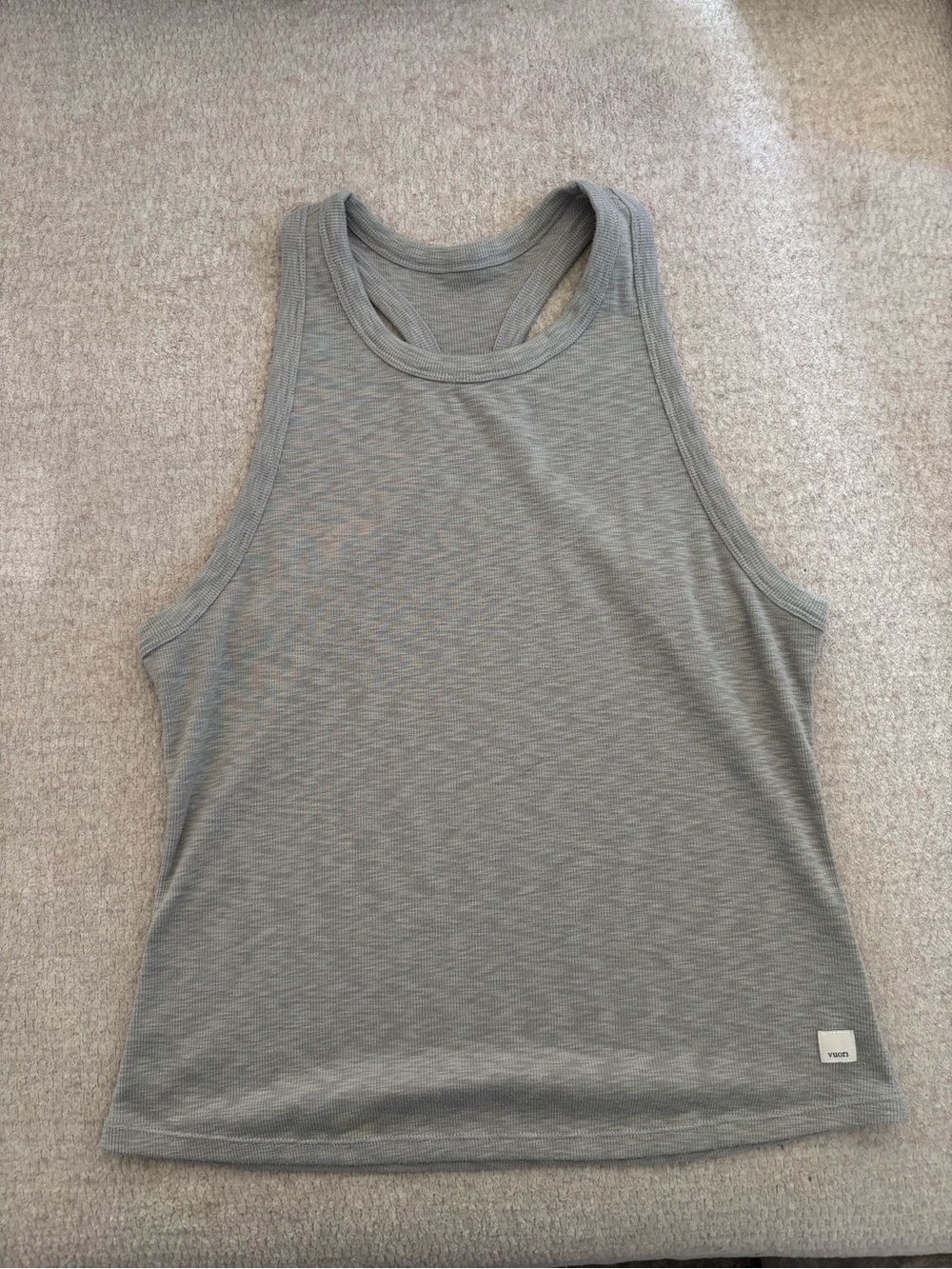 Vuori Light Green Racerback Tank Top